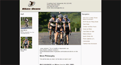 Desktop Screenshot of bikesandbeansnb.com